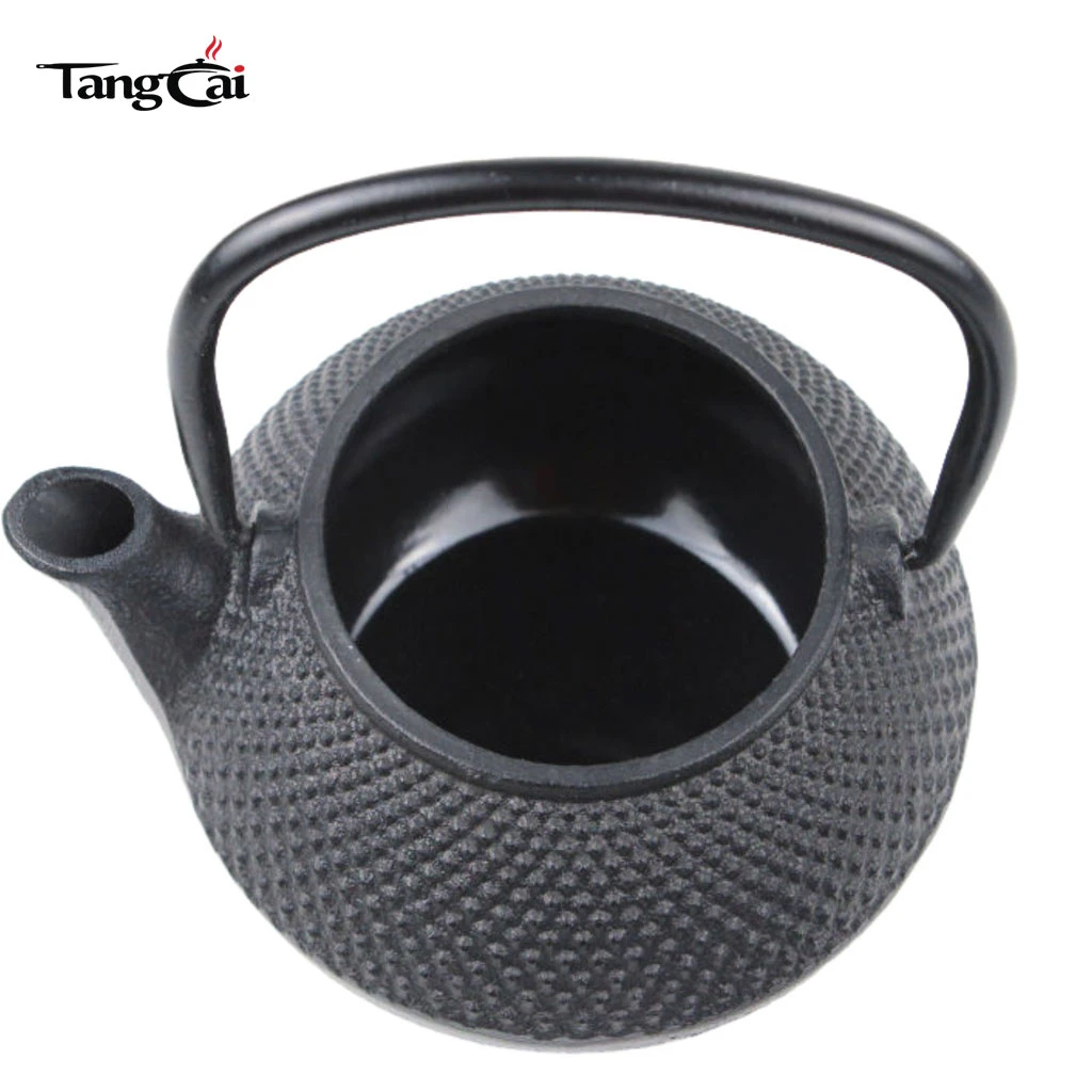 600ml Multi-use Cast Iron Teapot for Boiling & Brewing Tea