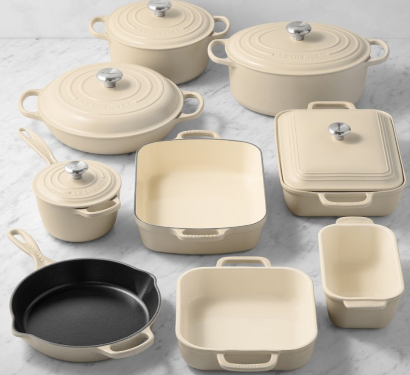 Full Series of Enameled Cast Iron Cookware
