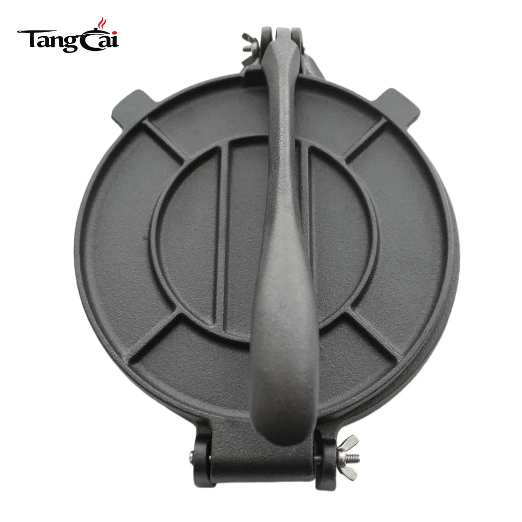 Wholesale Pre-Seasoned 8Inch 10Inch 12Inch Cast Iron Tortilla Press