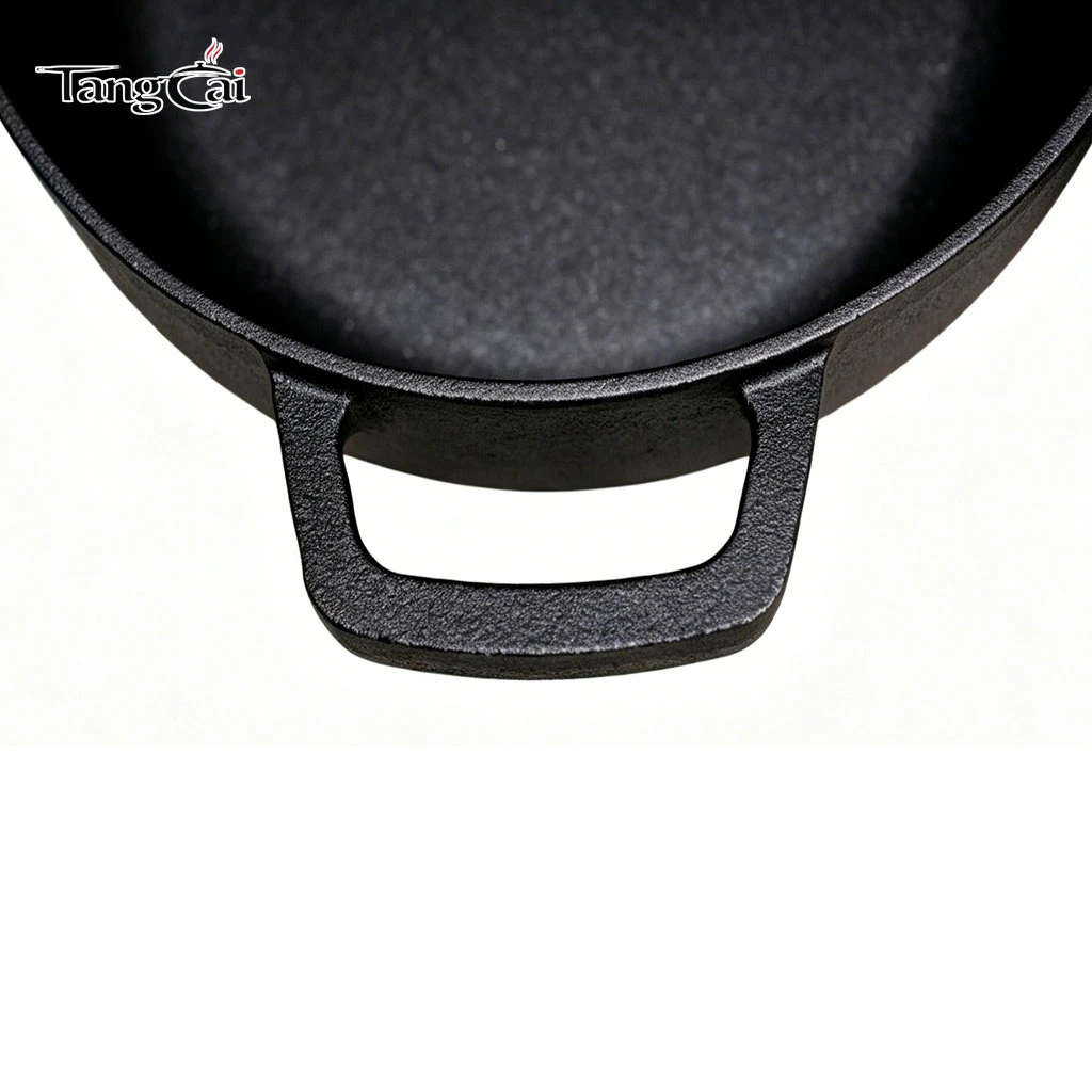 Wholesale Pre-Seasoned Cast Iron 2-in-1 Combo Cooker, Round Bread Baker & Roasting Pan