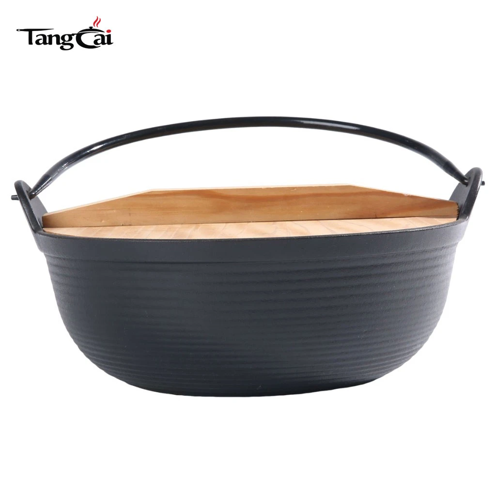 1.7L Japanese Cast Iron Sukiyaki Tetsu Nabe Hot Pot