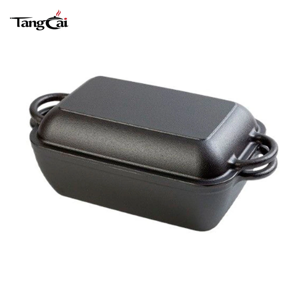 Wholesale Oval 6.5 Quart Cast Iron Combo Cooker, 2-in-1 Sourdough Bread Baker & Roasting Pan