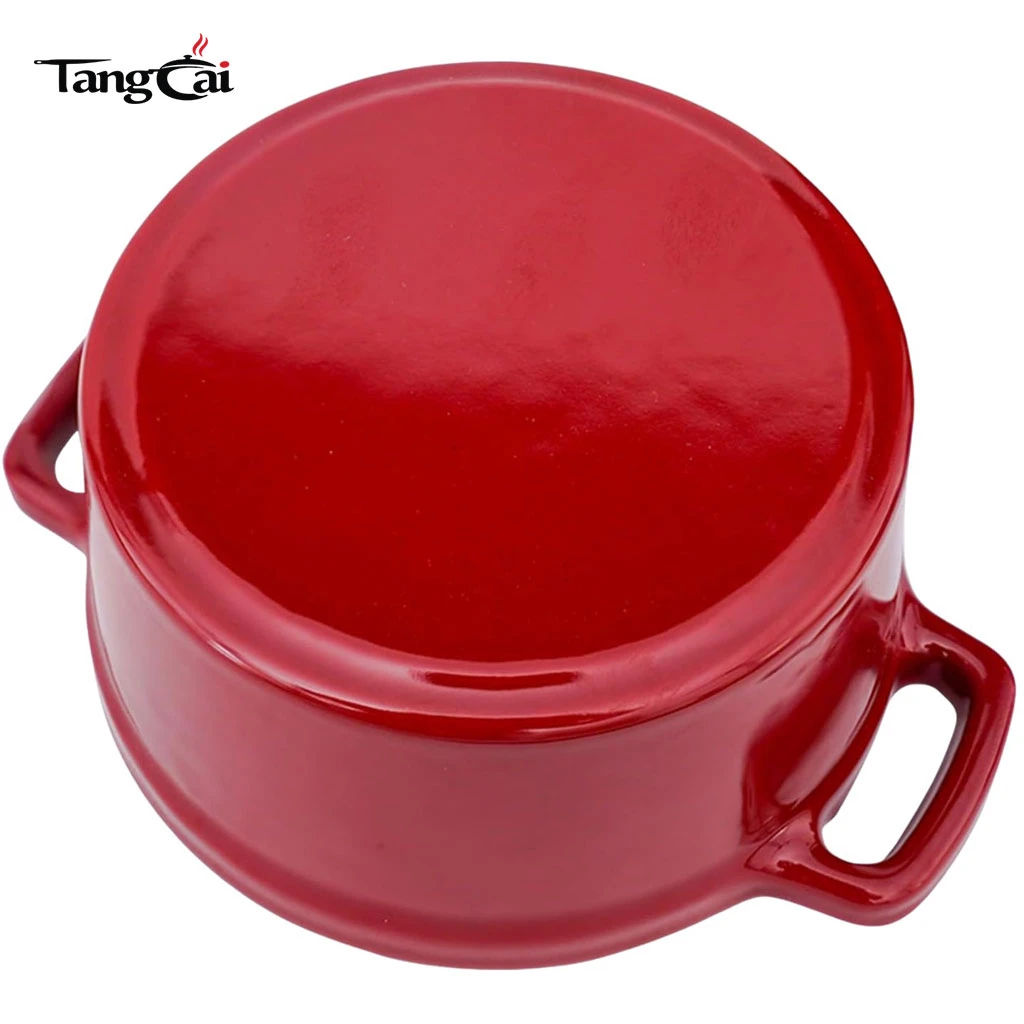 2Piece Enameled Cast Iron Cocotte | Mini Enamel Cast Iron Casserole  | Perfect for Dips and Desserts