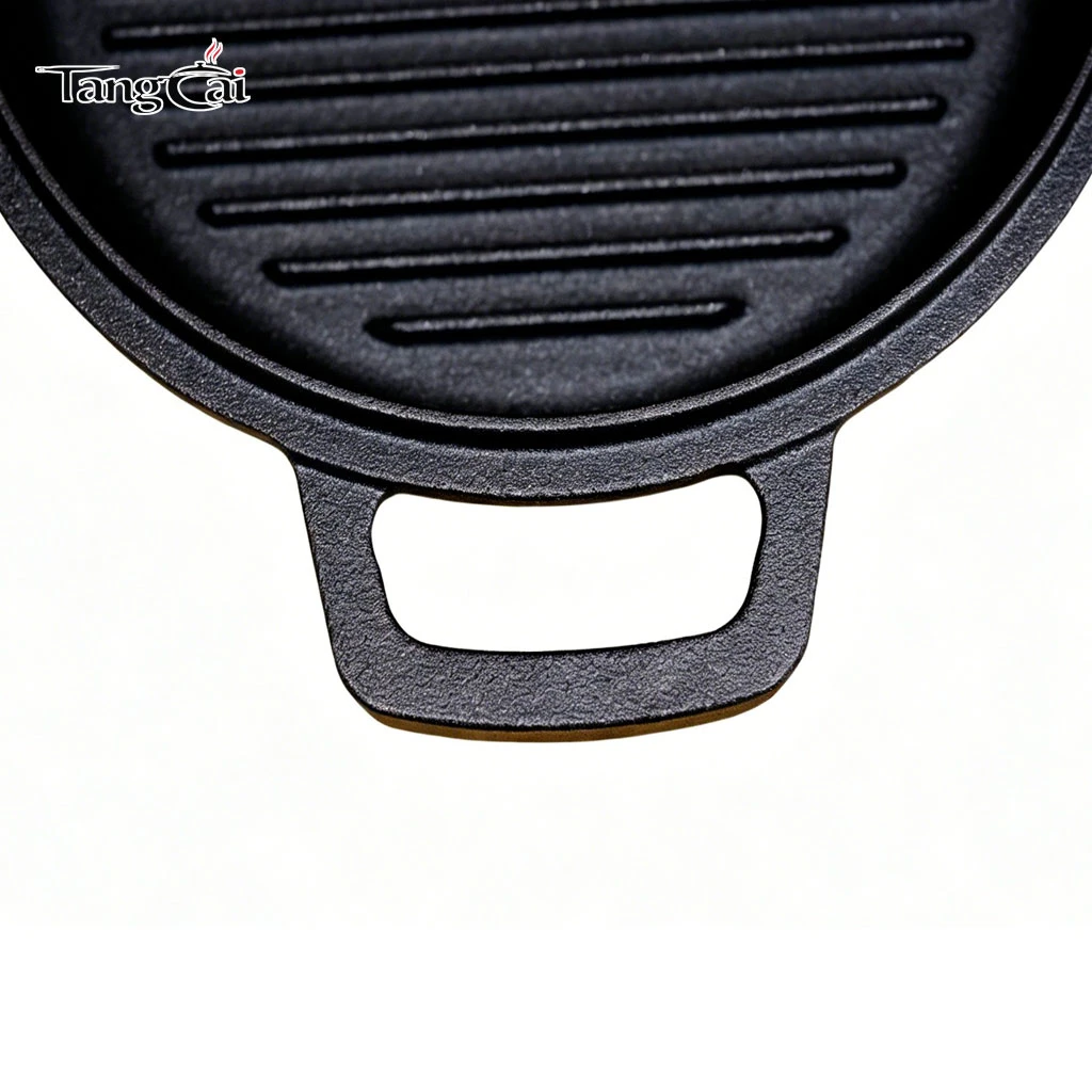 Wholesale Pre-Seasoned Cast Iron 2-in-1 Combo Cooker, Round Bread Baker & Roasting Pan