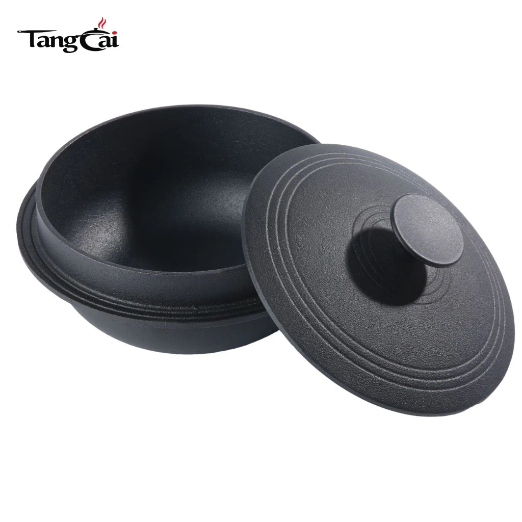 Wholesale DIA24cm Korean Traditional Cast Iron Pot - Eco-Friendly Bibimbap Pot