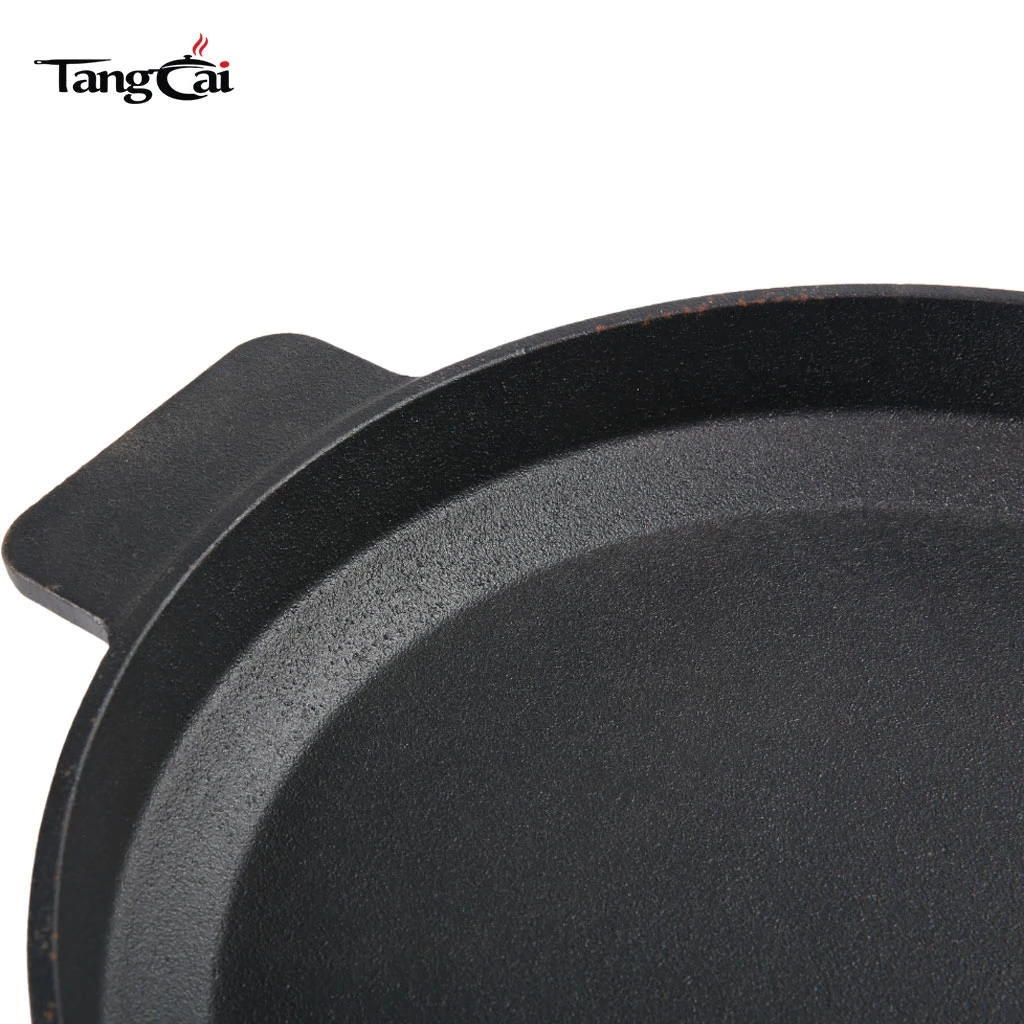 Custom 10 Inch Pre-seasoned Cast Iron Skillet with Dual Handles
