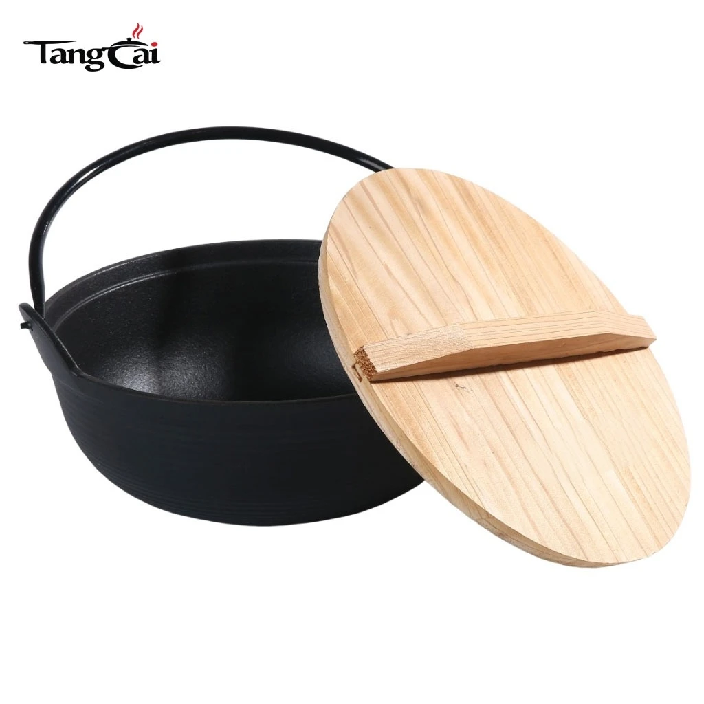 1.7L Japanese Cast Iron Sukiyaki Tetsu Nabe Hot Pot