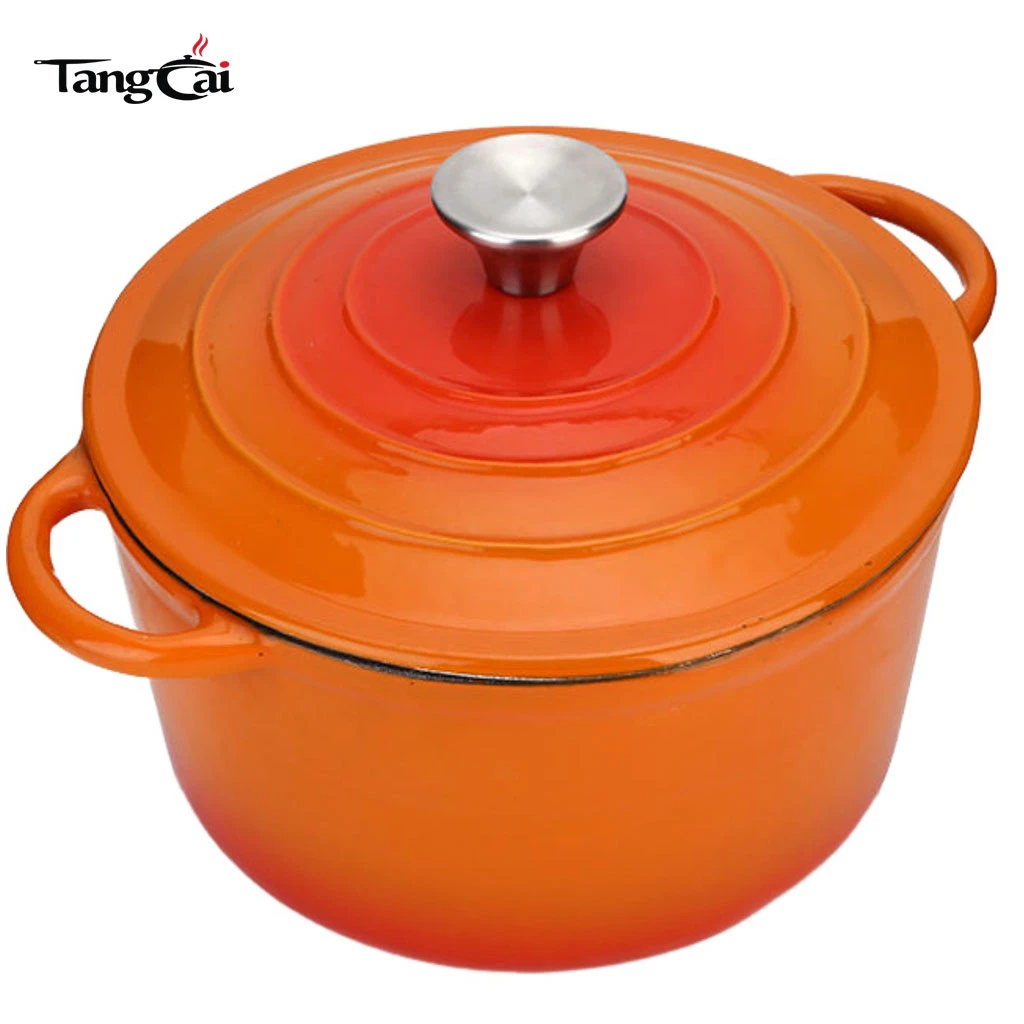 Custom 3 Piece Enameled Cast Iron Cookware Set