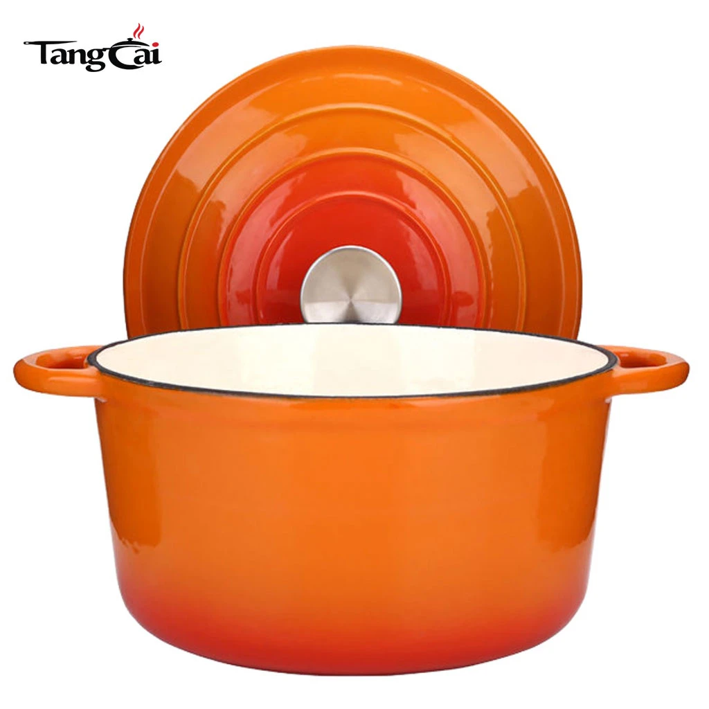 Custom 3 Piece Enameled Cast Iron Cookware Set