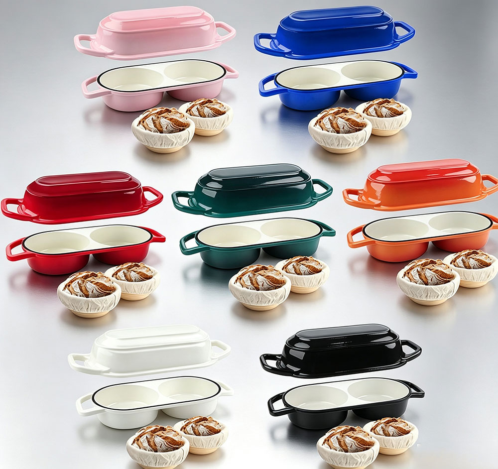 Why 2in1 Enameled Cast Iron Double Dutch Oven Is One Best Starter for Your Cast Iron Bakeware Business