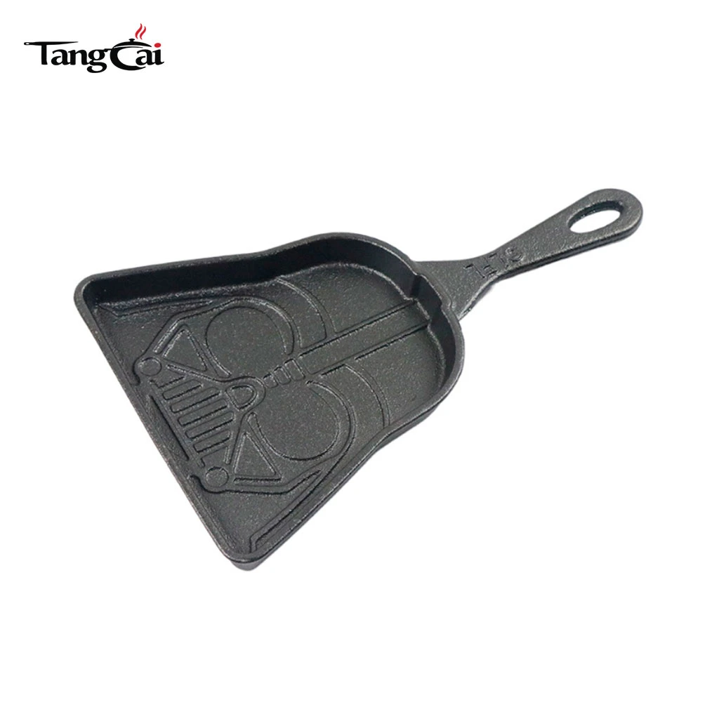 Multi‑Shape Mini Cast Iron Skillets, Small Cute Nonstick Fry Pans for Holiday Gifts