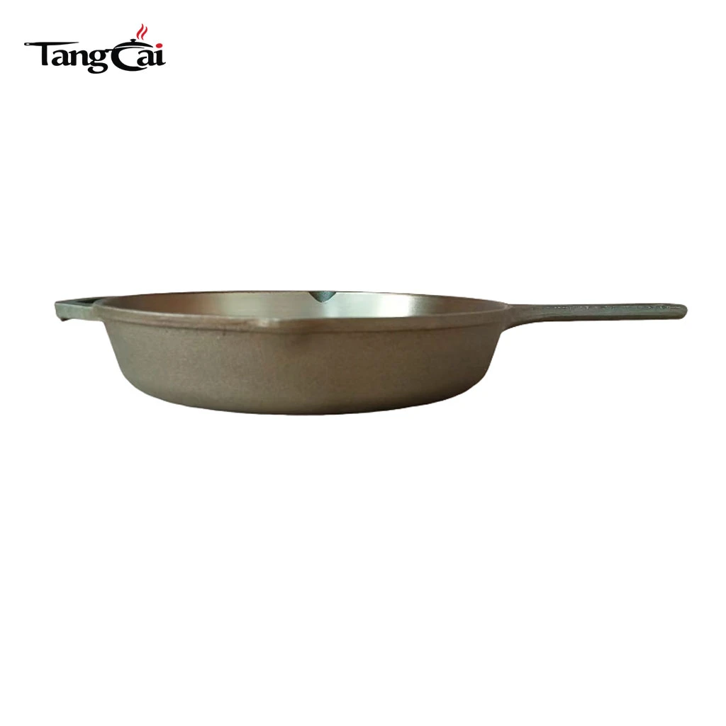 10" Cast Iron Skillet, Smooth Surface, Nonstick-Like Release